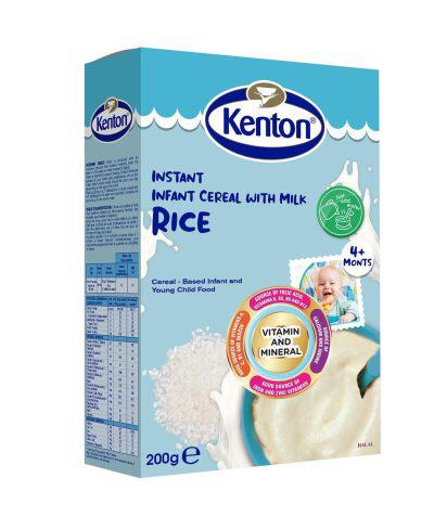 Kenton Cereal Rice with Milk 200g  Single packaging - available at Beks Ghana