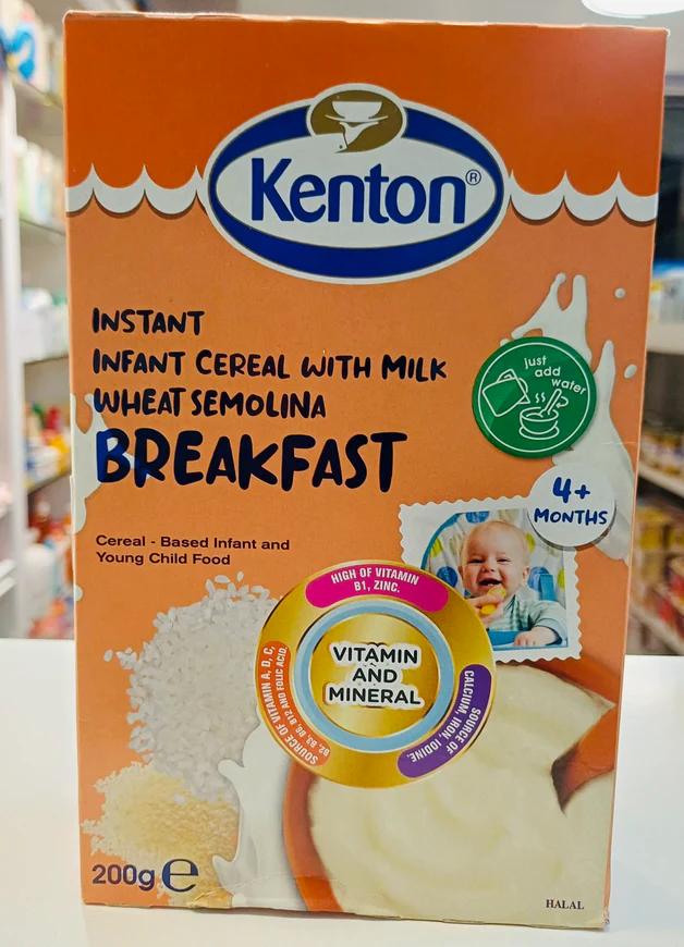 Kenton Cereal Wheat Semolina 200g Single packaging - available at Beks Ghana