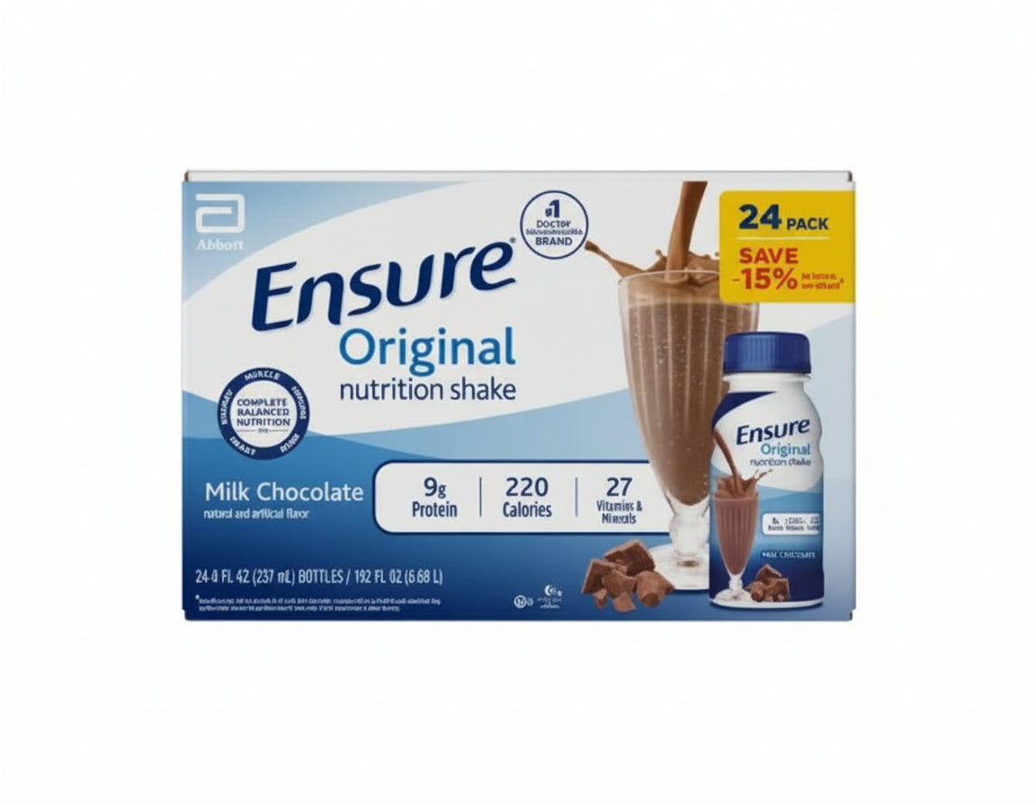 Ensure Vanilla box (237ml X 30) Box packaging - available at Beks Ghana