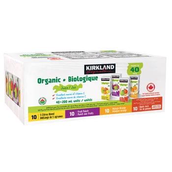 Kirkland Organic Biologique 200ml x 40 product photo – Buy online at Beks Ghana