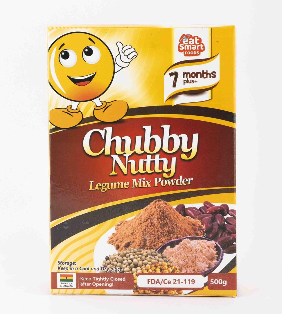 Eat smart Chubby nutty & legumes mix powder (500g) Single packaging - available at Beks Ghana