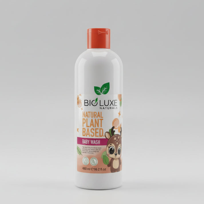 Bioluxe Natural Plant Based Baby Wash 480ml – hygiene and toiletries product image
