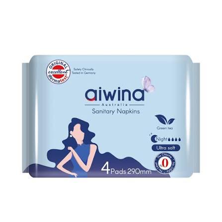Aiwina Sanitary Pads Ultra Soft  290mm product photo – Buy online at Beks Ghana