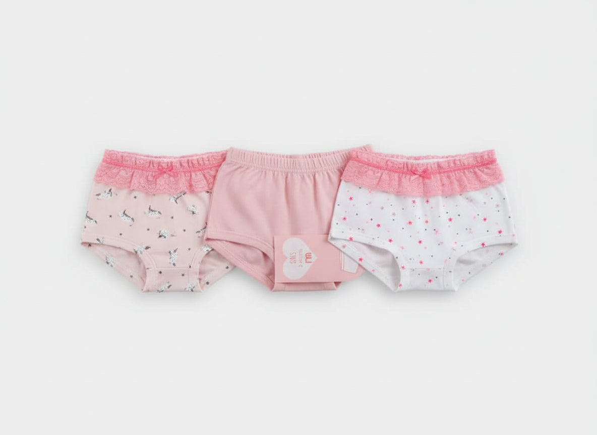 Girls 3 Shorts – accessory item for kids