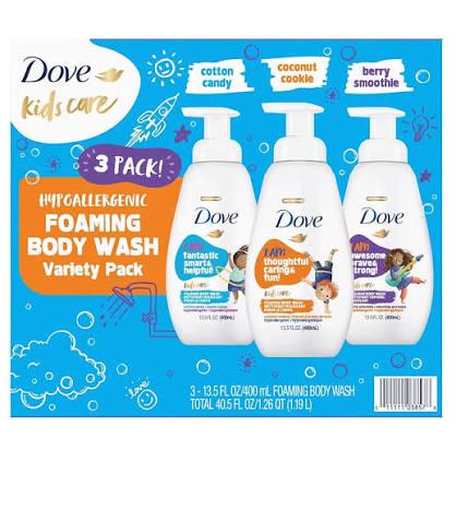 Dove Kids Care Variety Pack  – hygiene and toiletries product image