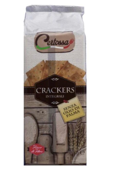 Certossa Crackers Con Farina Integrale 500g – product photo from Beks Ghana