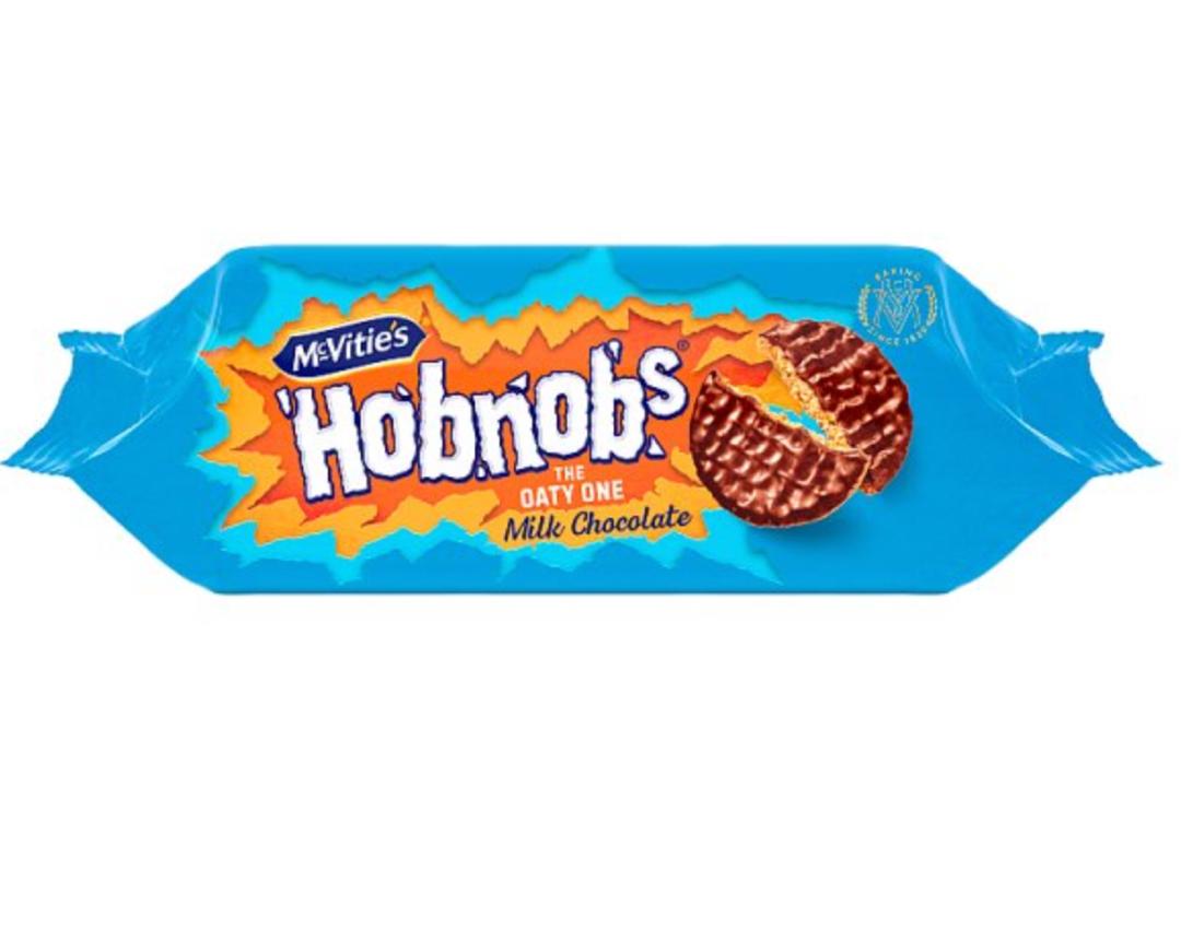 McVities Hobnobs Milk Chocolate  262g – product photo from Beks Ghana