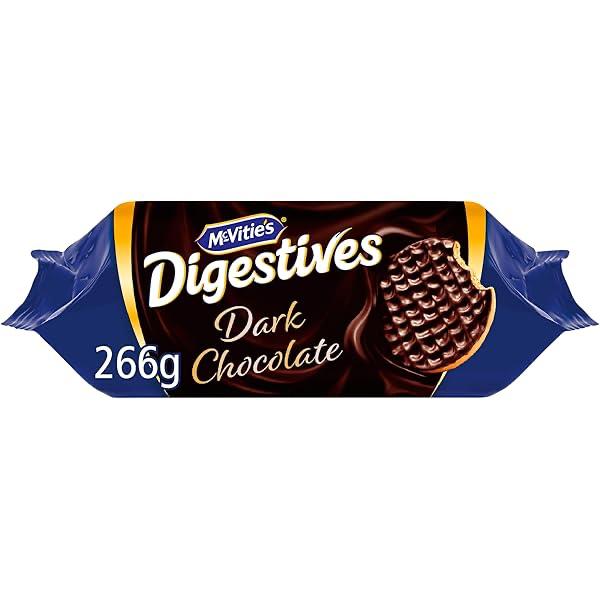 McVities Digestive Dark Chocolate 266g – product photo from Beks Ghana