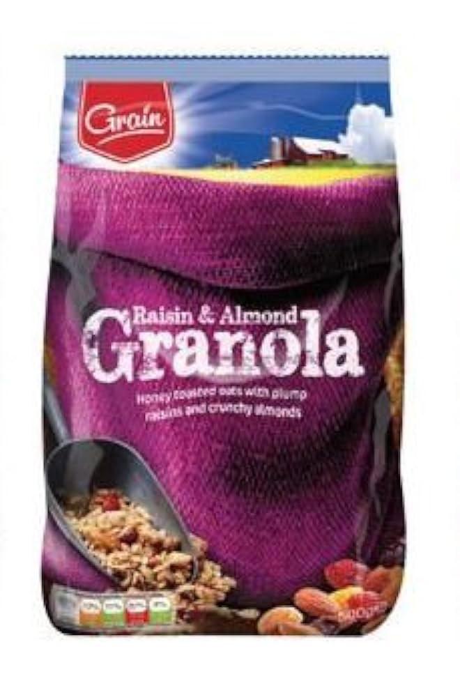 Grain Raisin & Almond Granola  500g – product photo from Beks Ghana