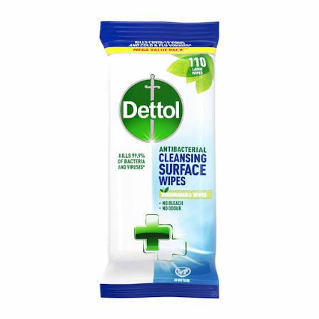 Dettol Antibacterial Cleansing Surface Wipes – product photo from Beks Ghana