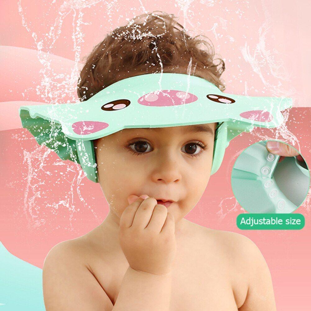 Shower Cap (rubber pack) pink, yellow,green,