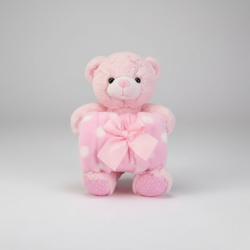 Love me baby toy and blanket