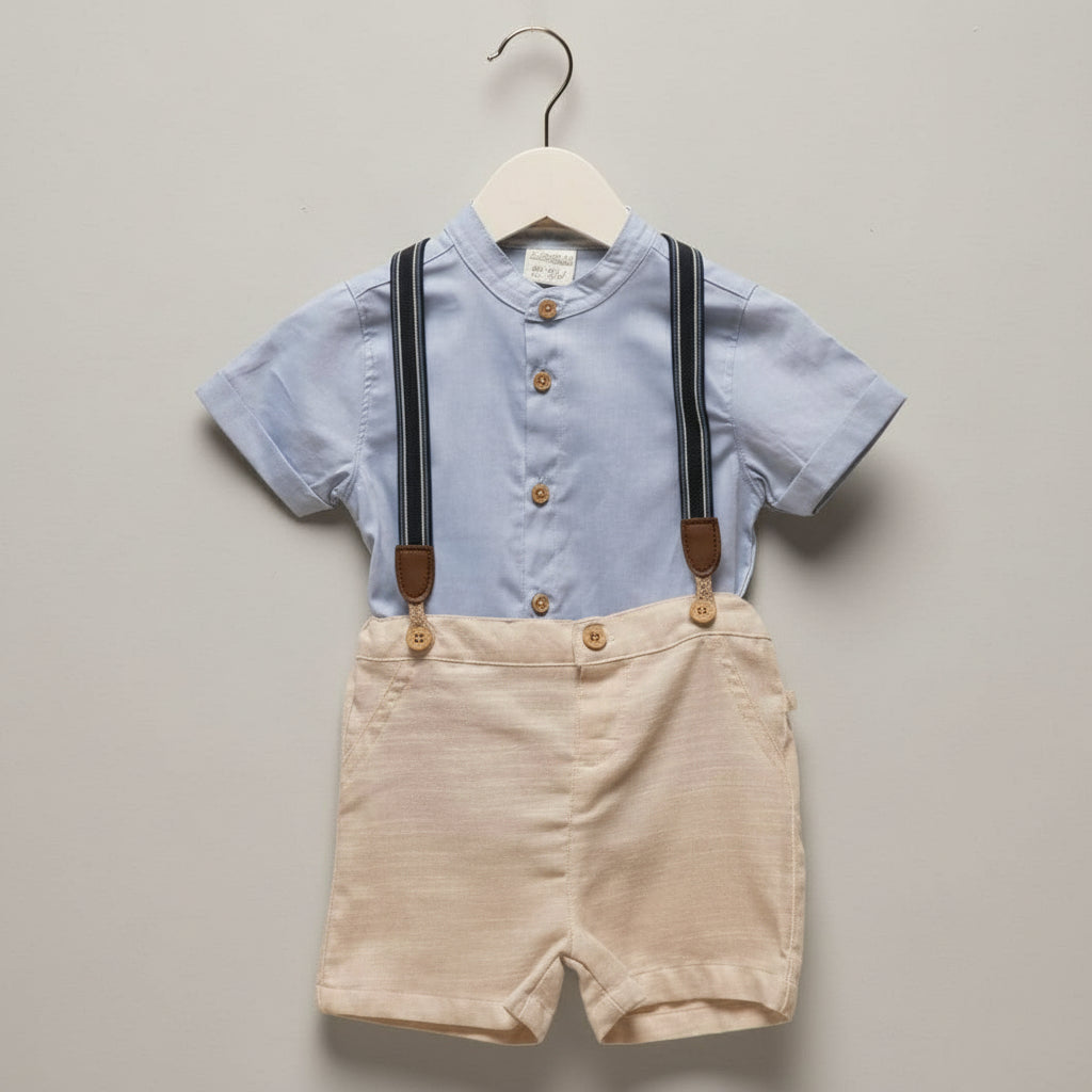 Primark Cares 2piece with suspenders (3-6 months,9-12months, 12-18months, 18-24months)