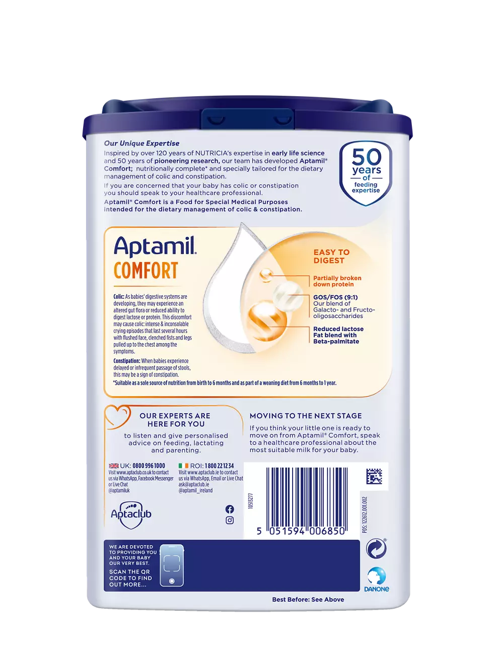 Aptamil Comfort Formula 800g