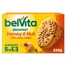 Belvita Breakfast Honey & Nut with Choco Chips 225g - Beks Ghana