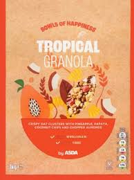 Bowls of Happiness Tropical Granola 1kg - Beks Ghana