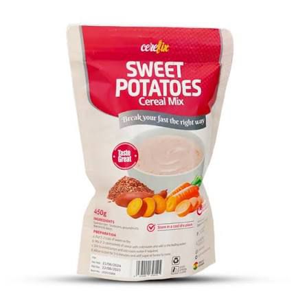 Cerefix sweet potatoes 450g Single