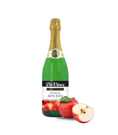 Devina Sparkling Apple Juice 75cl - Beks Ghana
