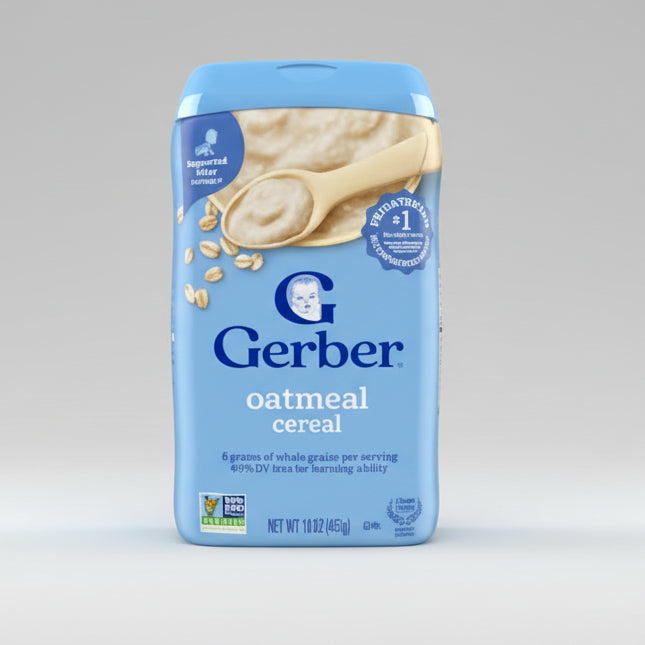 Gerber Oatmeal Cereal 454g