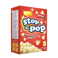 Godwin's Stop n Pop Microwave Popcorn Sweet (3 x 85g)