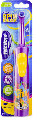 Wisdom Spin Brush Whitening (Multi-colored) 6m+