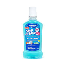 Wisdom Step by Step kids Fluoride Mouthwash 500ml