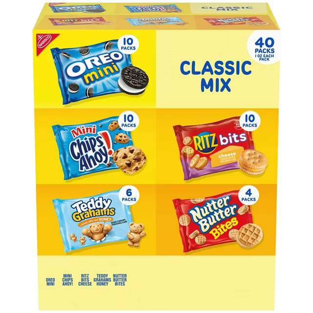 Nabisco Variety Pack 40 packs