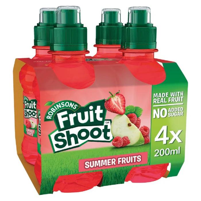 Fruit Shoot Summer Fruits 4x 200ml - Beks Ghana