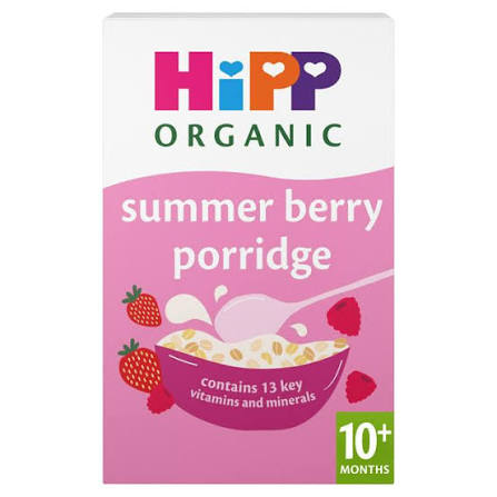 Hipp Organic Summer Berry Multigrain Porridge 200g 10m+