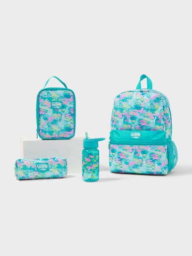 Giggle by Smiggle 4-piece Set (Backpack, Lunch Box, Pencil Case & Drink Bottle)