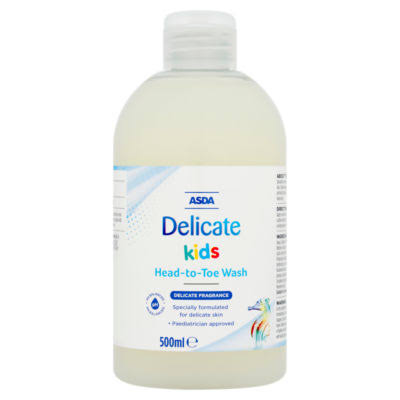 ASDA Delicate Kids Head to Toe  Wash 500ml