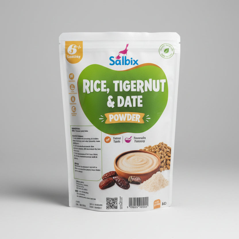 Salbix Rice, Tigernut & Date Powder 400g