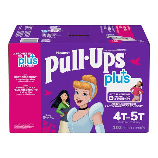 Huggies Pullup Pants 4T-5T Girls