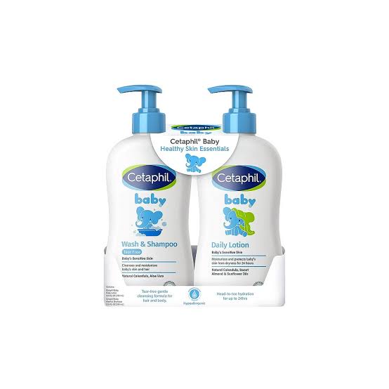 Cetaphil Healthy Skin  Essentials Baby Set( Wash & Shampoo & Daily Lotion)