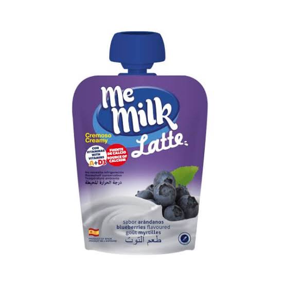 Me Milk Latte Blueberries Flavoured 90g