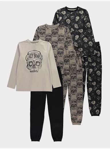 George Kids Pyjamas 3 Piece Set