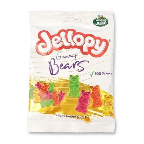 Jellopy Fruit Flavour Gum 160g