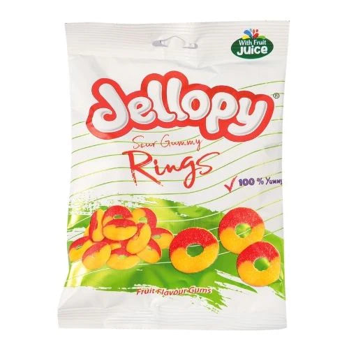 Jellopy Fruit Flavour Gum 160g