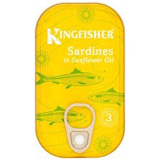 Kingfisher Sardines in Sunflower Oil 120g - Beks Ghana