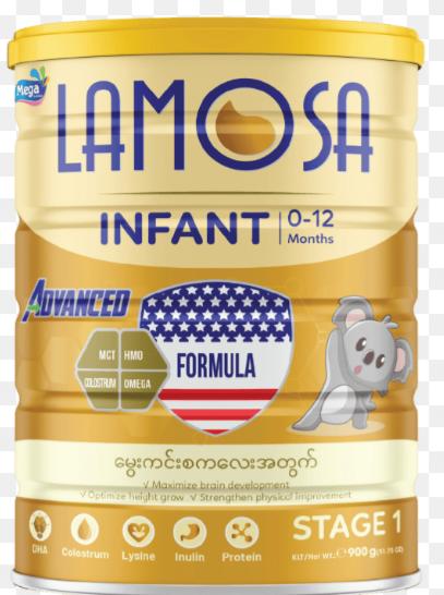 Lamosa infant formula ( 400g) single packaging - available at Beks Ghana