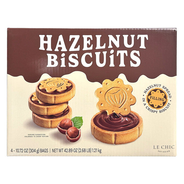 Le Chic Patissier Hazelnut Biscuits 304g