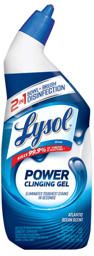 Lysol Advanced Power Clinging Gel 946ml - Beks Ghana