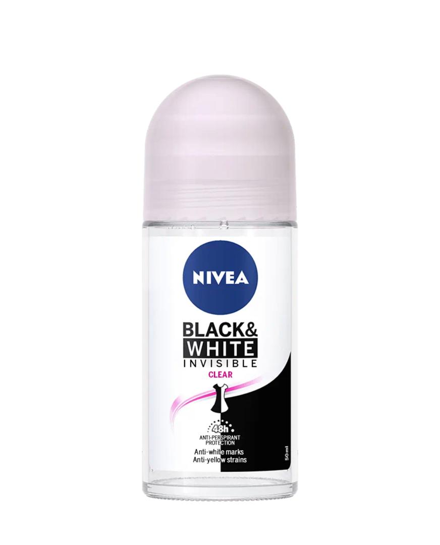 Nivea Men Black & White Invisible Clear 50ml - Beks Ghana
