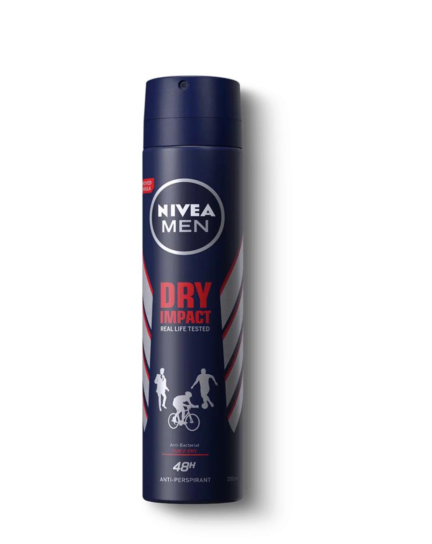 Nivea Men Dry Impact 200ml - Beks Ghana