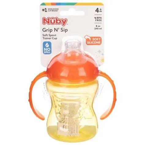Nuby Grip N' Sip 240ml 4m+ - Beks Ghana