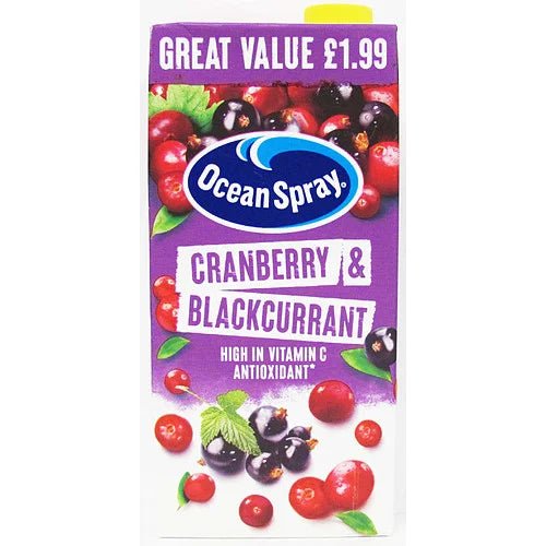 Ocean Spray Cranberry & Blackcurrant 1L - Beks Ghana