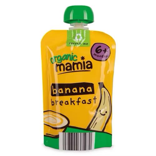 Organic Mamia Pouch Bananas