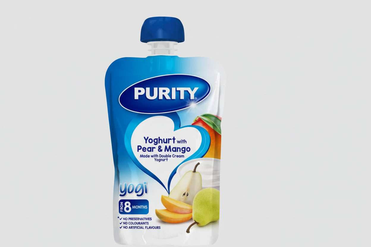Purity Yoghurt with Pear & Mango 110ml