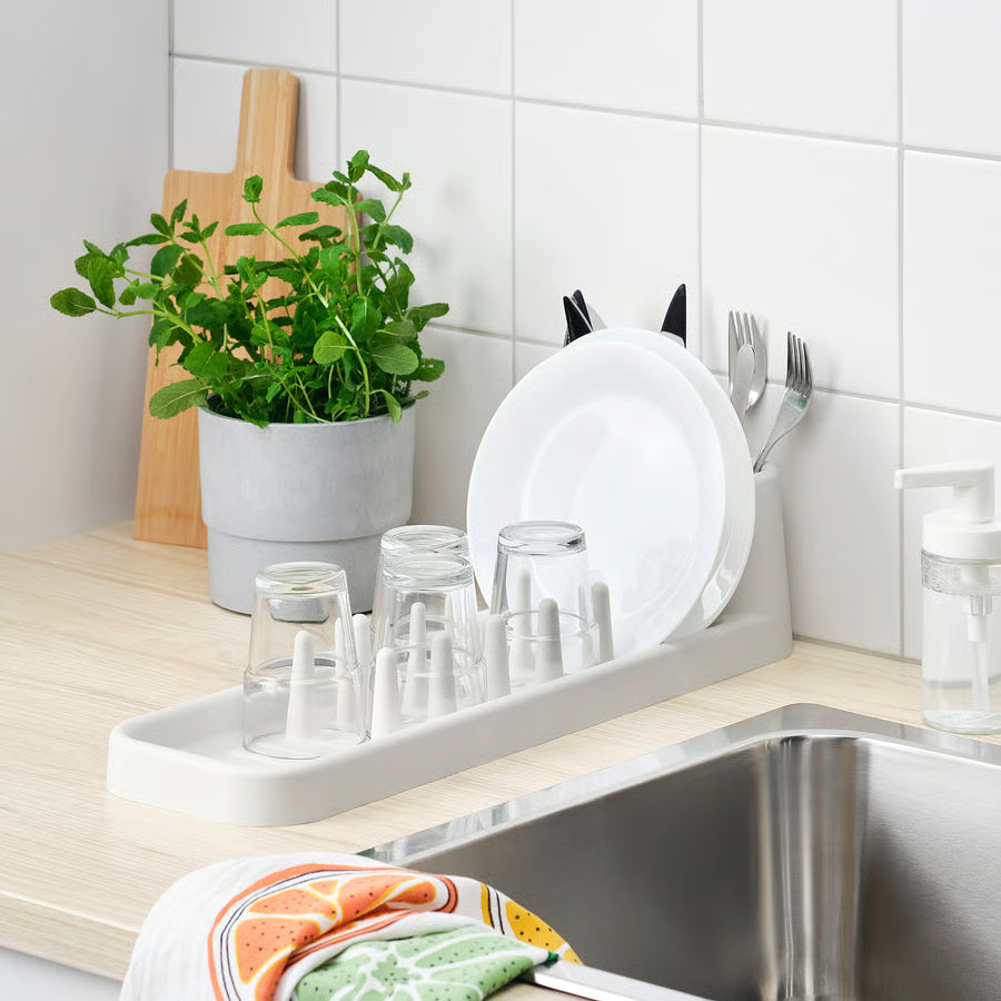 STAMLING Dish drainer, off-white, 48 cm by IKEA