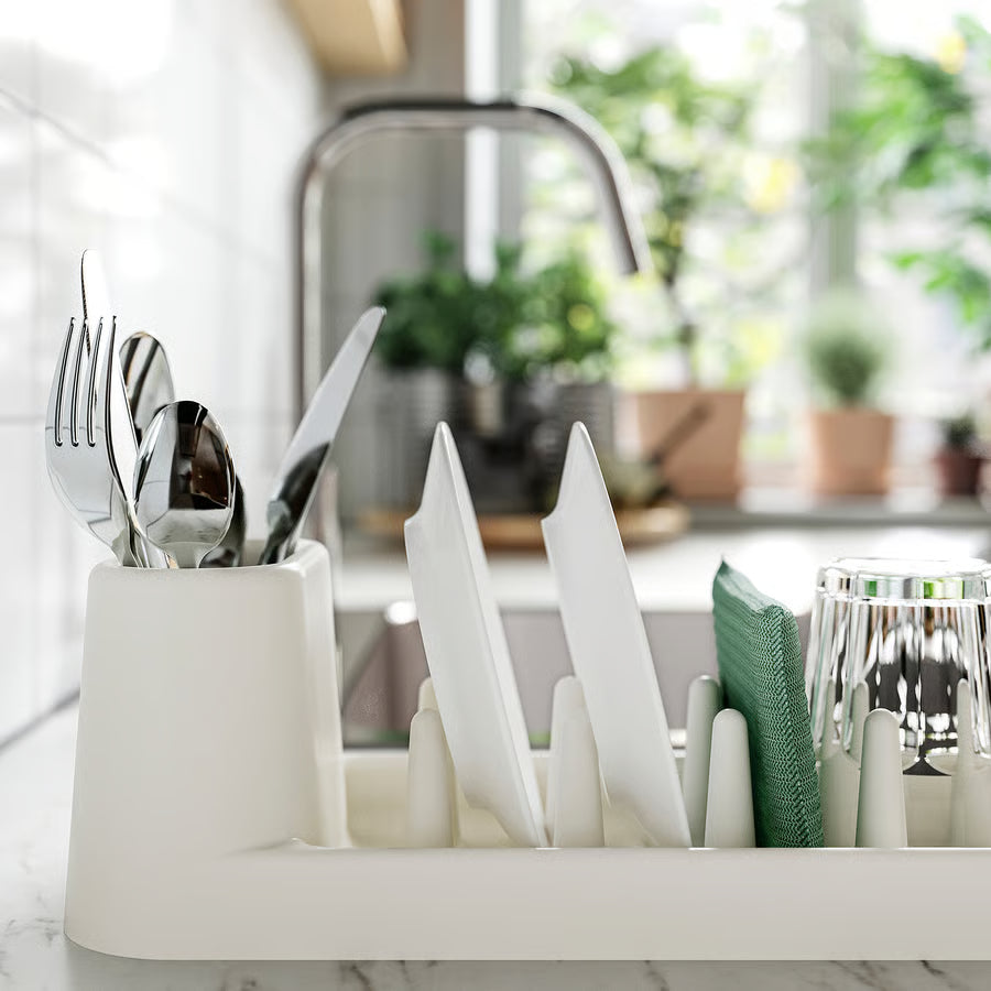 STAMLING Dish drainer, off-white, 48 cm by IKEA